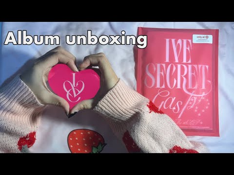Unboxing Ive Secret Gasp! Target Version Album