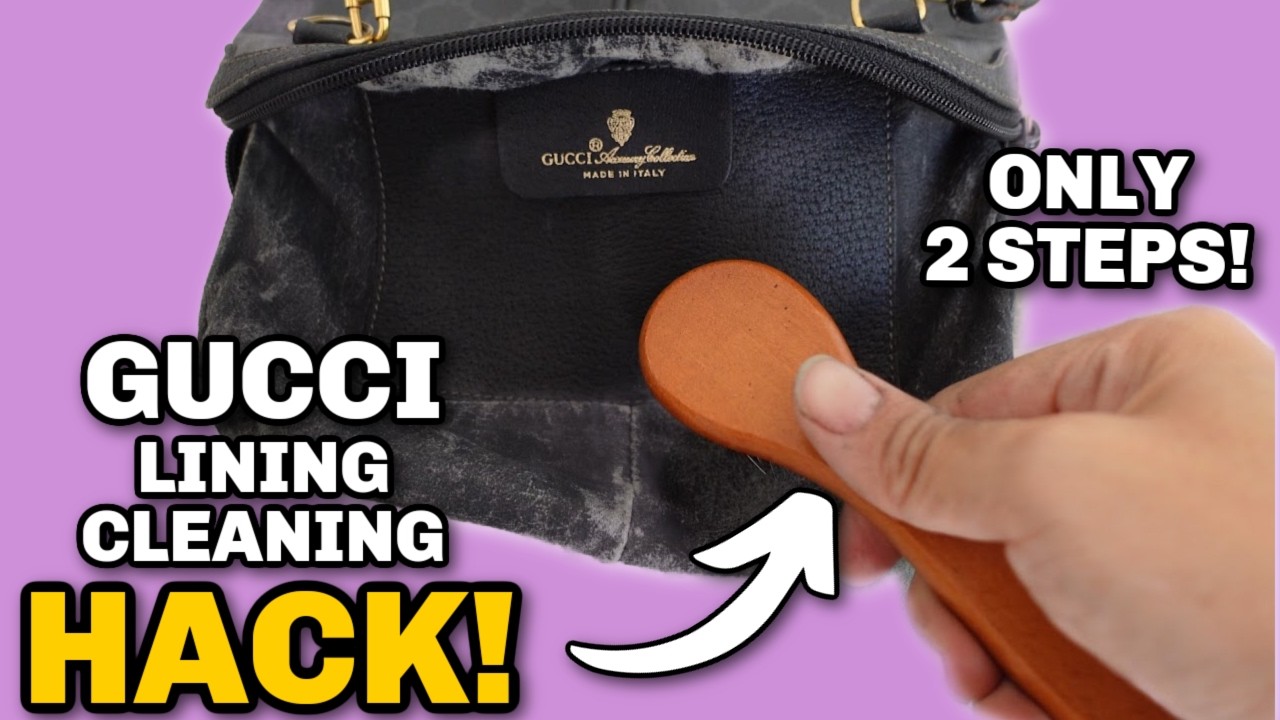 【GUCCI】pilling Is Your GUCCI Bag Lining Flaking? Watch This Before You Panic