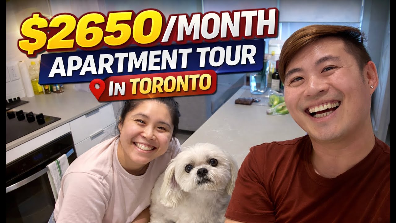 $2650/m Toronto Condo Tour 2025 | 2 Bed 2 Bath