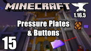 Add Buttons and Pressures Plates to Minecraft 1.16.5 | Forge 1.16.5 Modding #15