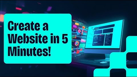 How to Create a website in 5 Minutes Using AI (No Code Needed!)"