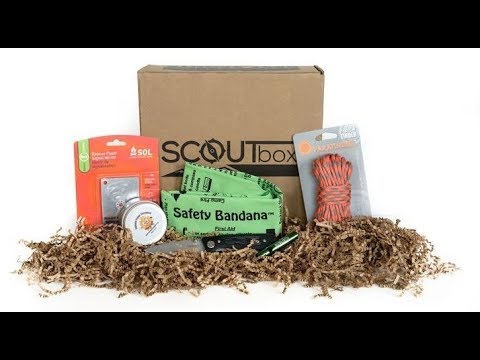 Scout Subscriptions Scoutbox monthly subscription service built for Scouts - Unboxing - YouTube