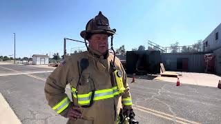 Sanger Fire Conducts Live Burn Exercise 6.28.23