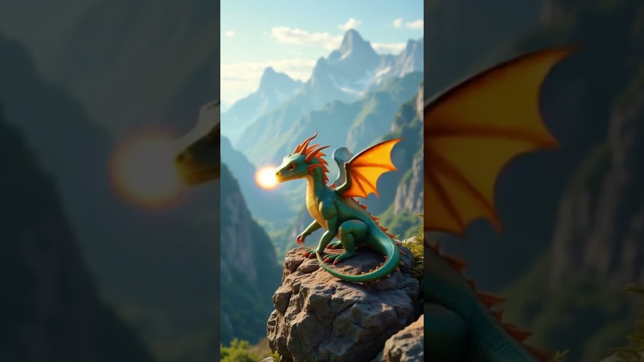 Baby Dragon Awakens 🐉 |  AI Fantasy Short 