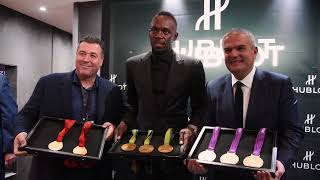 HUBLOT - USAIN BOLT WITH HUBLOT AT SIAR MEXICO
