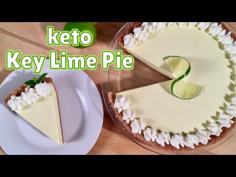 Keto Key Lime Pie - BEST Keto Dessert Recipe