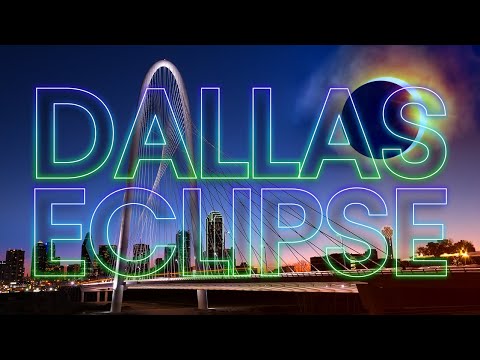 Total Eclipse in Dallas, Texas, April 8th 2024