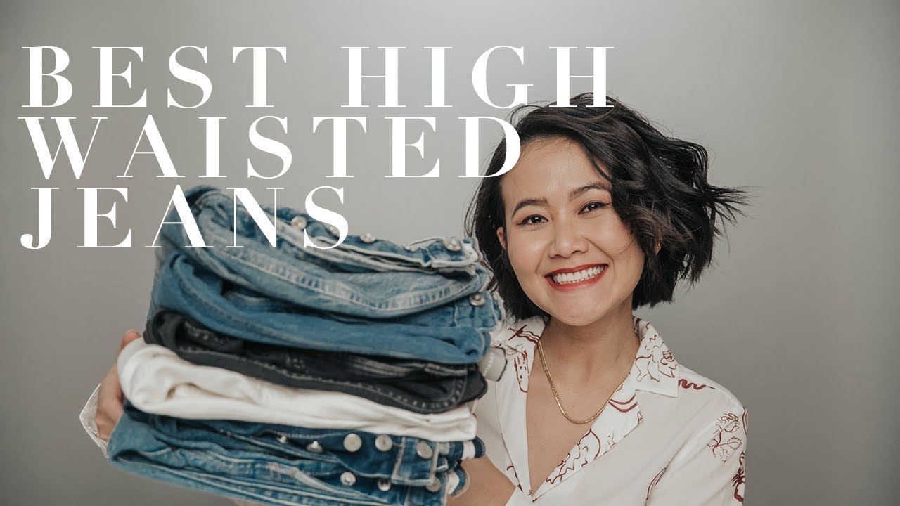 Best High Waisted Jeans - Levi's, Agolde, Grlfrnd, & Everlane