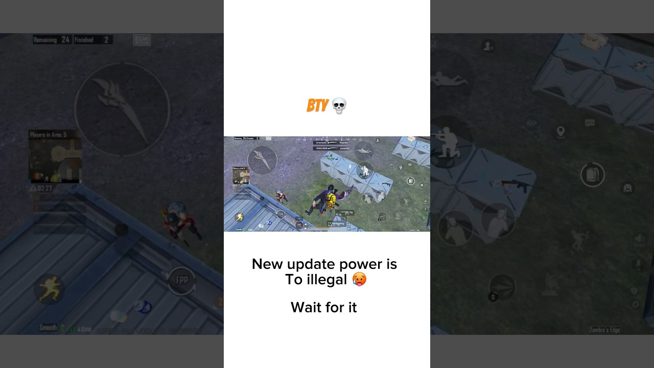 New power is underrated 💀 #bgmishorts #pubgmobile #shorts #shortsvideo #bgmi #bty @BTYxSAIF