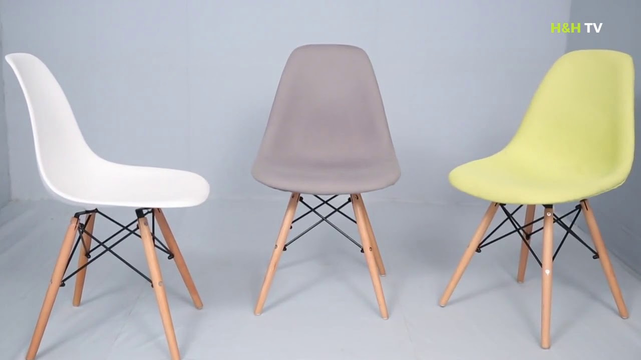 Home&Hearth Replica Eames DSW Side Chair