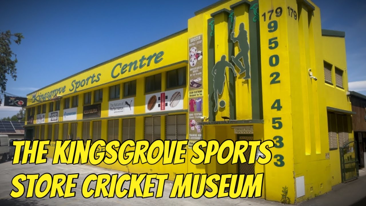🏏Kingsgrove Sports Store Cricket Museum 🏛️ Sydney, NSW