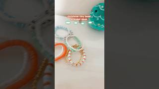 christmas clay bead bracelet ideas! (part 2!)🎄💞 #claybead #christmas #xmas #christmassongs #preppy