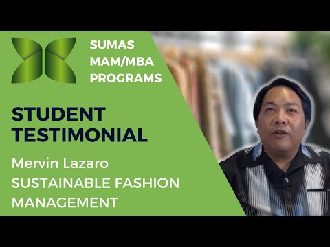 On-campus Master — Sustainable Fashion Management