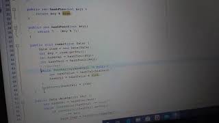 Java Hash Table app Netbeans