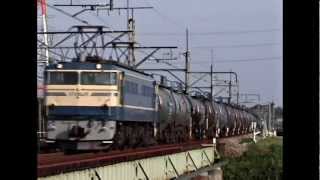 5881レ EF65 535　5781レ EF81 60　回9747レ EF64 1030  高崎線　岡部～本庄　2005.08.29
