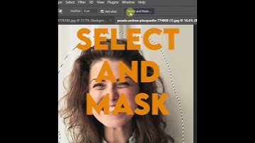 The BEST and Way to Select Hair | Remove Background - Short Photoshop Tutorial #short #easy