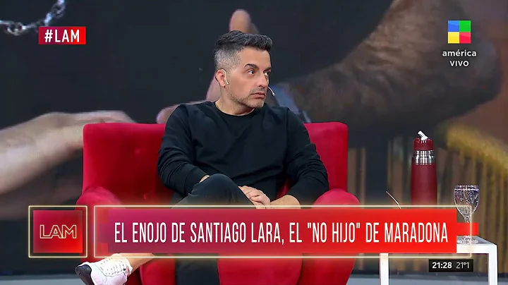 El enojo de Santiago Lara: "Hice la nota porque me...