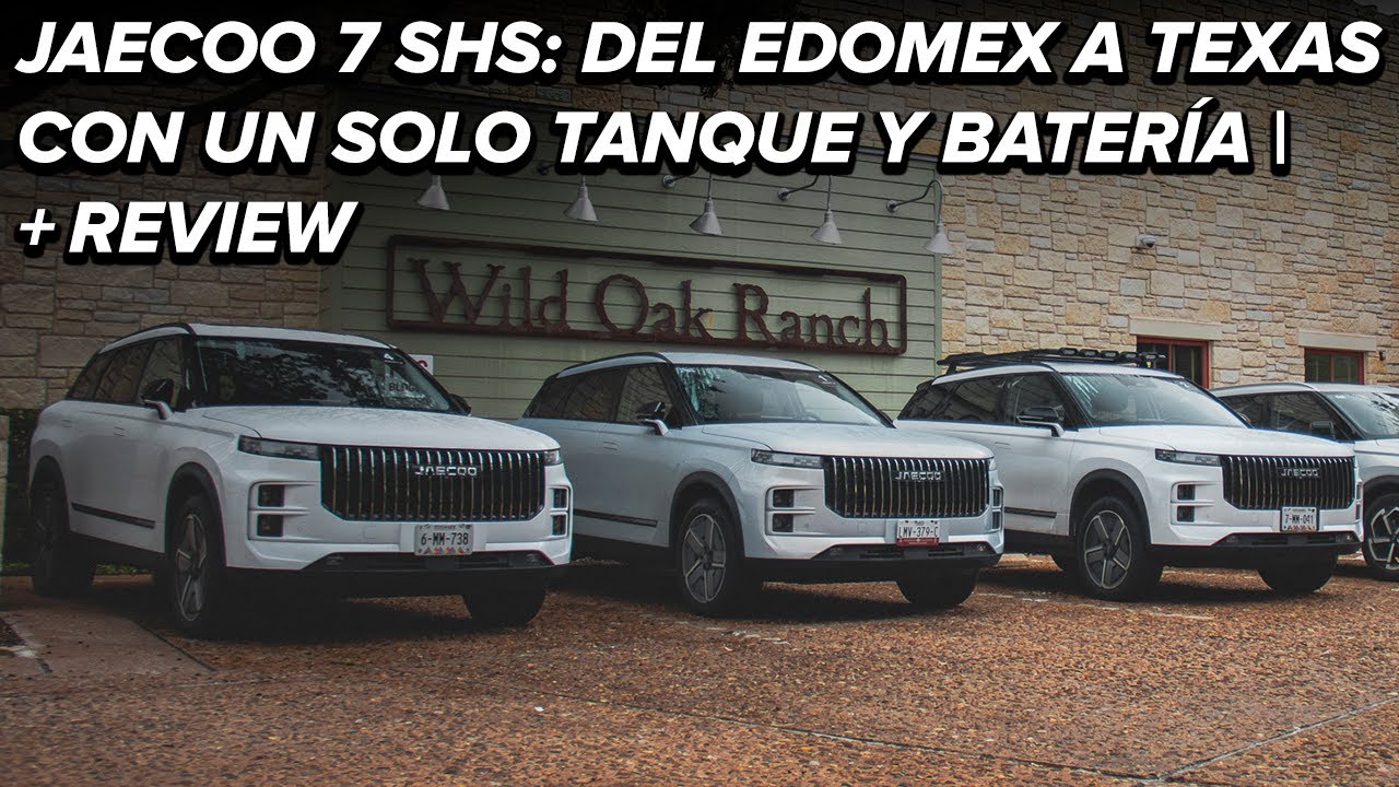 Jaecoo 7 SHS: fui del Estado de México a San Antonio, Texas con un solo tanque y batería + review