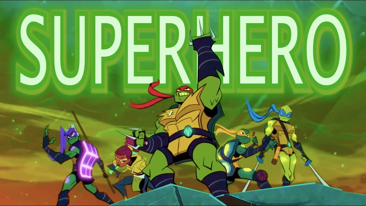 TMNT - Superhero - ROTTMNT AMV
