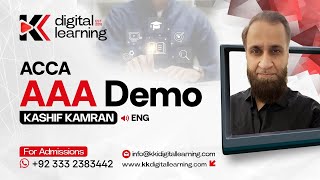 AAA orientation for Dec 2024 & March 2025 exams by Kashif Kamran