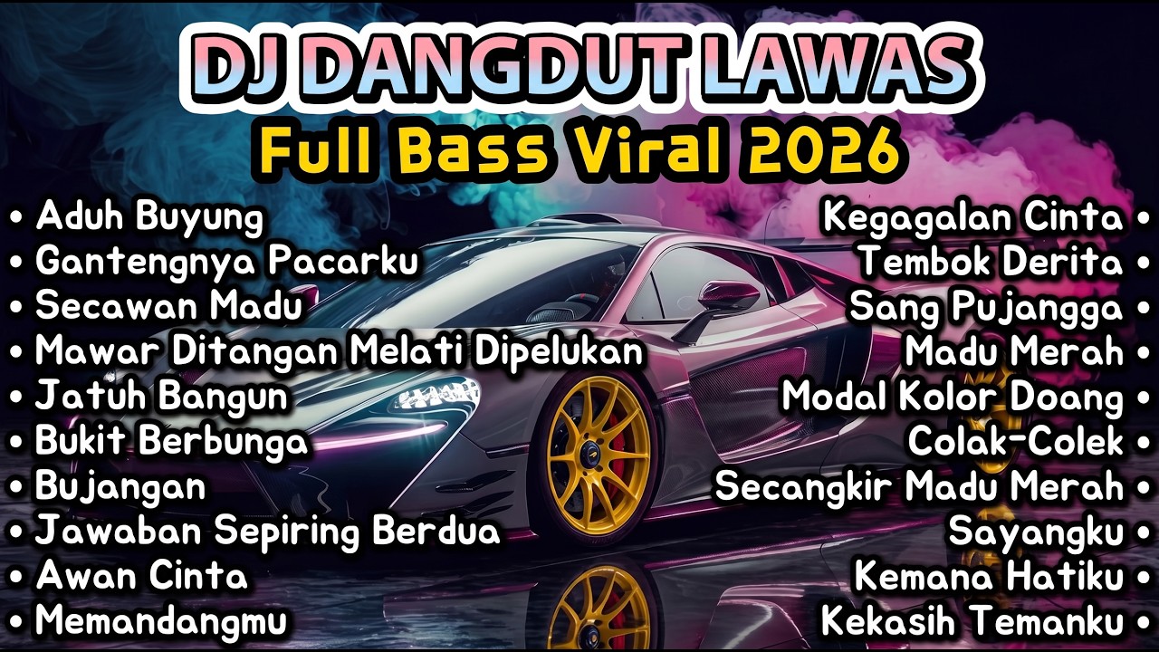 DJ Dangdut Lawas Remix Full Bass 🔥 Aduh Buyung, Secawan Madu, Mawar Ditangan Melati Dipelukan