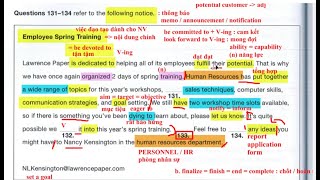 CHIẾN THUẬT GIẢI ĐỀ PART 6 TOEIC 2026 | Chiến Lược Đọc Hiểu PART 6