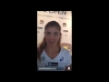 Bia Haddad no Periscope do Rio Open