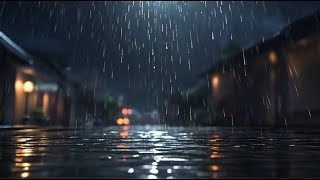 Tranquil Rainfall Serenity: Night's Serenade for Tranquil Dreams
