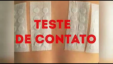 Para que serve o exame Teste de contato?