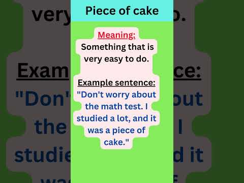 Piece of cake
