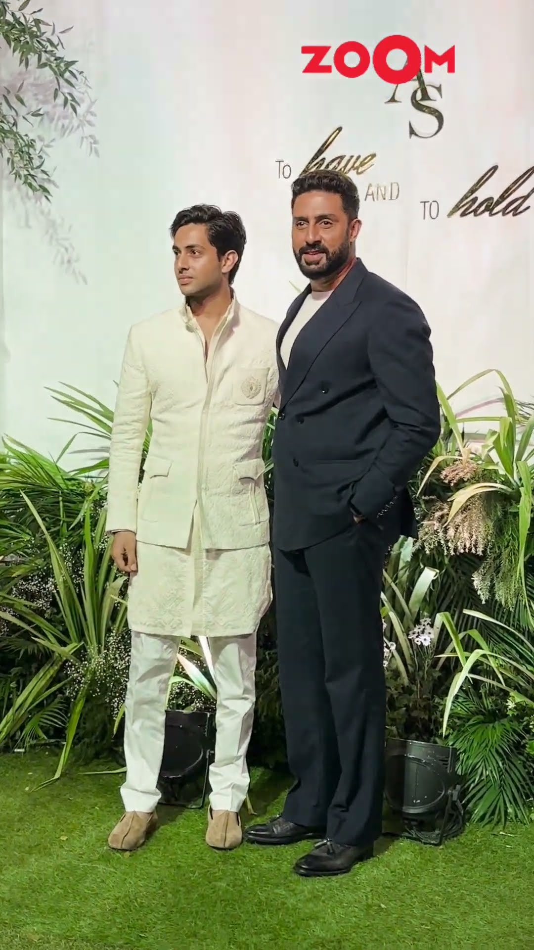 Abhishek Bachchan ARRIVES with Agastya at Aaliyah Kashyap's wedding without wife Aishwarya ? #shorts