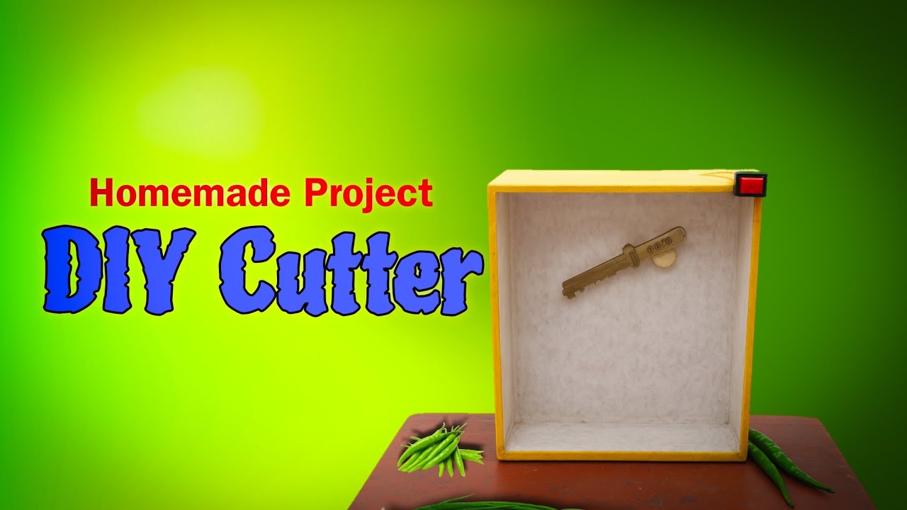 Powerful DIY Cutter Made at Home | Easy Science Project | DIY Cutter ...