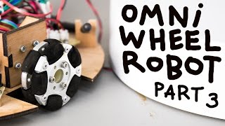 Omni Wheel Robot part 3: Redesign & auto charging