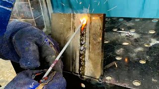 Learn vertical electric welding step by step