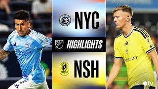 New York City FC vs Nashville SC Full Match Highlights