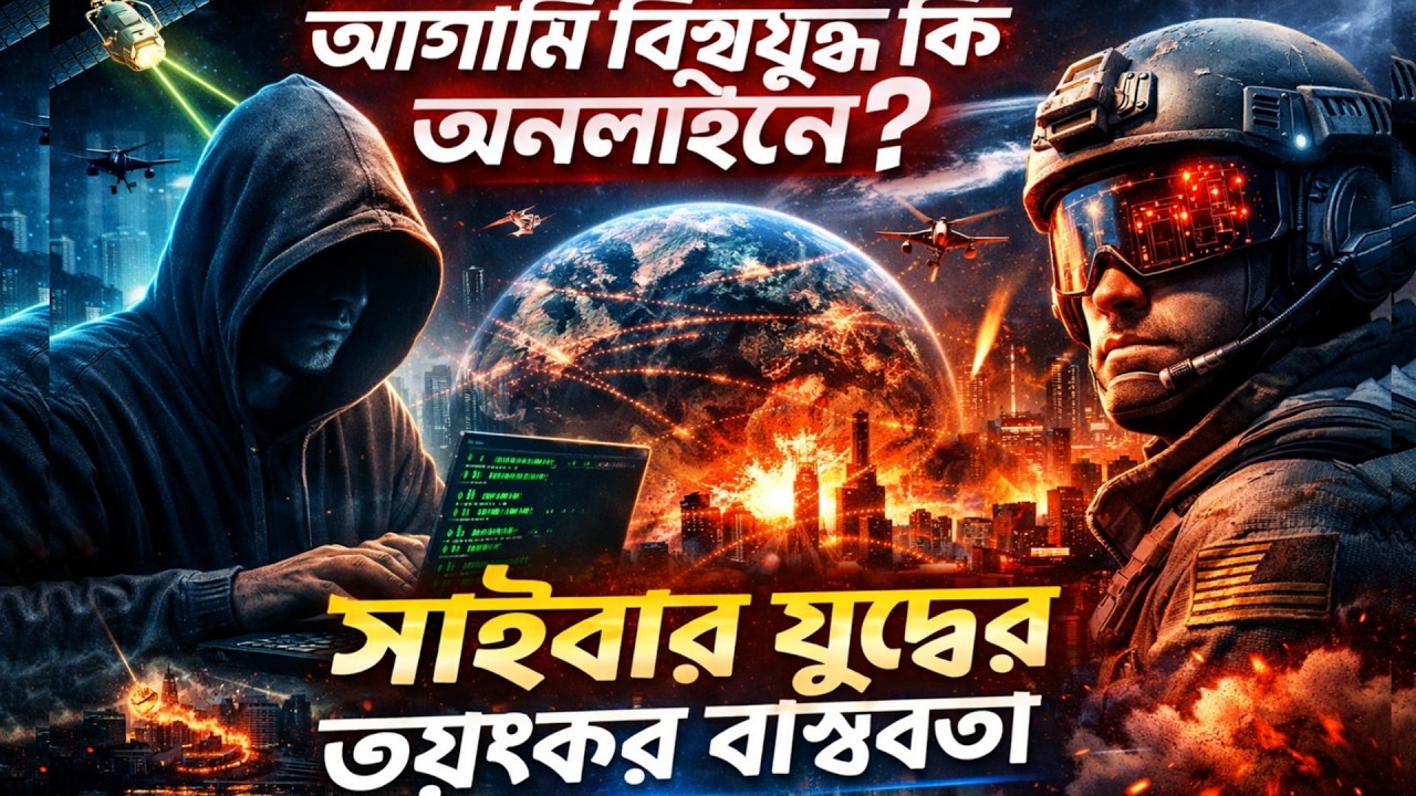 আগামী বিশ্বযুদ্ধ কি অনলাইনে হবে | Cyber War Explained | শান্ত চিন্তা