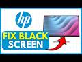 How to FIX HP monitor black screen (EASY) 2026