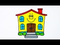 how to draw doll house for barbie coloring pages dream house art colors for kids