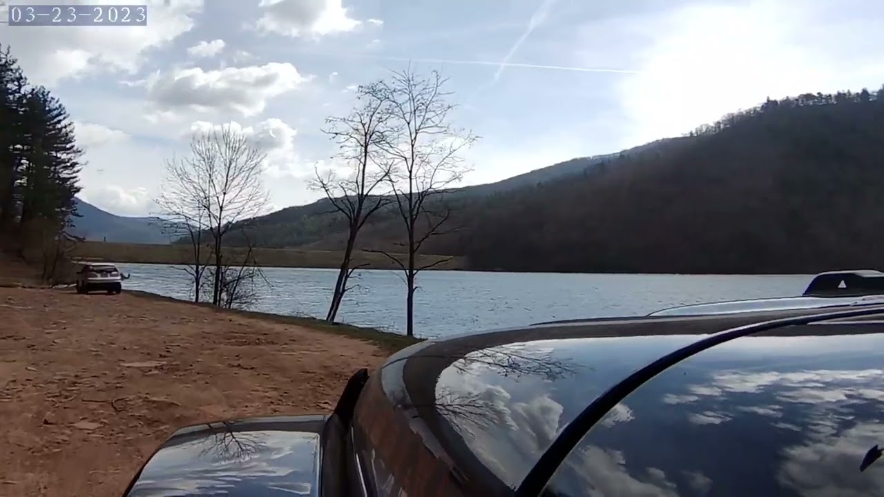 Road to Switzer Lake and Skidmore Folk Road.