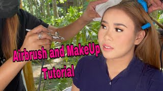 AIRBRUSH MAKEUP TUTORIAL | MakeUp By Sydney De Taza screenshot 4