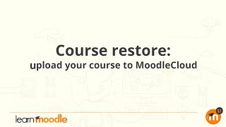 36 Course restore 3.1