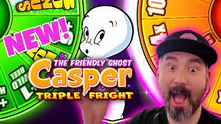 First Time Playing Casper Triple Fright Slot at The Rio! 👻🎰