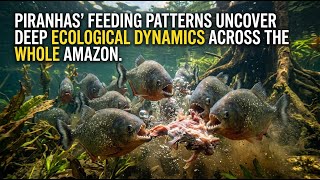 🐟 Piranha Feeding Patterns Reveal the Amazon’s Hidden Ecology