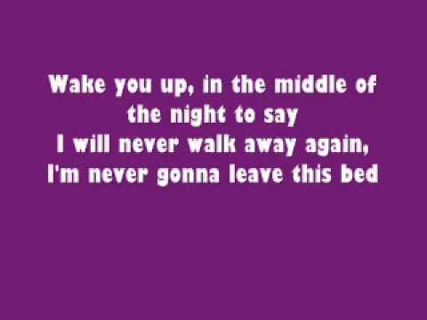 Never Gonna Leave This Bed ~ Maroon 5 (With Lyrics)