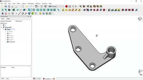 FreeCAD Beginners tutorial: practical exercise 5