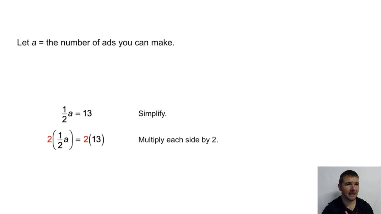 algebra 1 2 2 2 homework