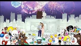 LINE TVC - THE ON LINE SONG - Sticker - JESSY & MATTEO (Philippines) screenshot 3