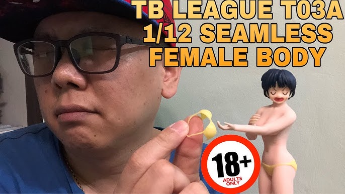 HEAD SWAP: TB League 1/12 Scale Super Flexible Female Seamless Body (Pale)  T03A Action Figure 