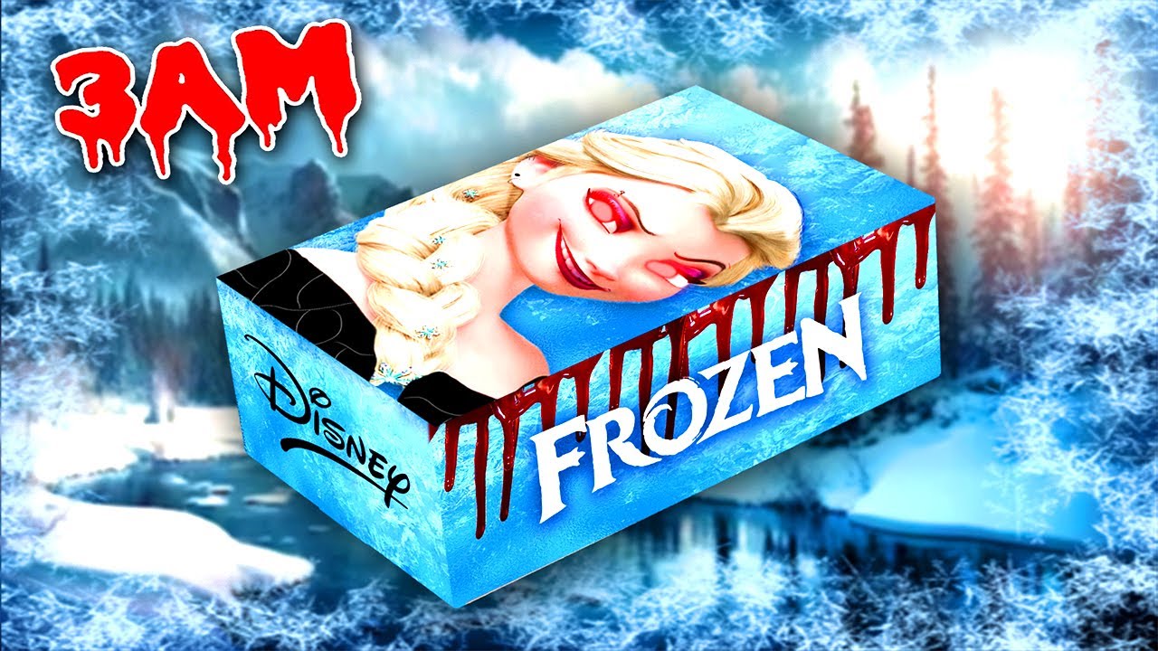 DO NOT ORDER FROZEN MYSTERY BOX AT 3AM!! (ELSA AND ANNA DOLLS) - YouTube