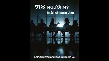 71% người Mỹ lo AI sẽ cướp việc – nỗi sợ hãi toàn cầu bắt đầu bùng nổ 💥